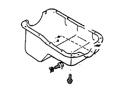 Ford F5DZ6675A Oil Pan