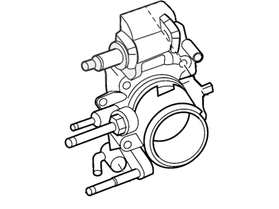 Ford XF5Z-9E926-AA Throttle Body