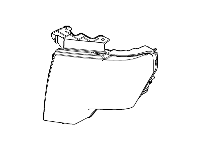 Ford DL3Z-13008-A Composite Headlamp