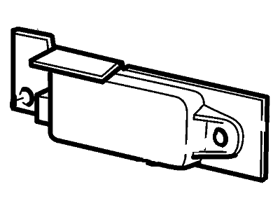Ford 3W1Z-14B345-AA Side Sensor