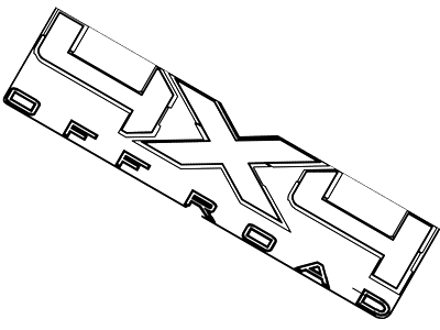 Ford BL3Z-9925622-AA Decal