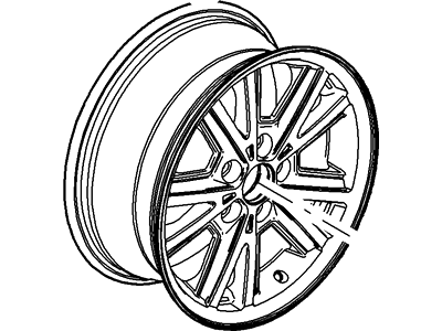 Ford 6R3Z-1007-E Wheel, Alloy