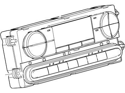 Ford 6F2Z-19980-D Dash Control Unit