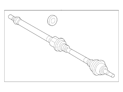 Ford CV6Z-3B436-F Front Axle Shaft