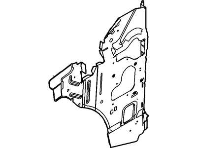 Ford 9L3Z-1502038-A Cowl Side Panel