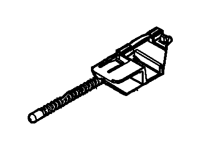 Ford BB5Z-78518A00-A Cable & Guide