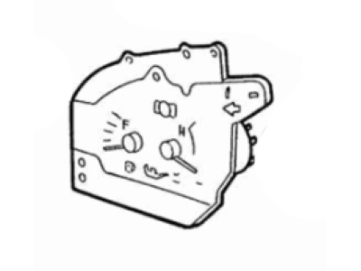 Ford F7CZ9305AA Fuel Gauge