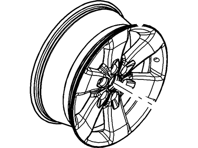 Ford AL3Z-1007-H Wheel, Alloy