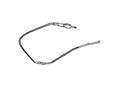 Ford 2M5Z-9A758-AA Throttle Cable