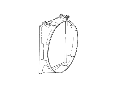 Ford F67Z-8146-MA Shroud - Radiator Fan