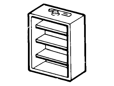 Ford E4FZ19893A LOUVER ASY-A/C INST