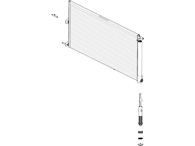 Ford 8L1Z-19712-B Condenser Assembly