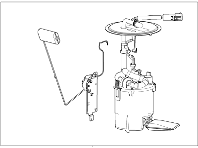 Ford 9L8Z-9H307-A Sender And Pump Assembly