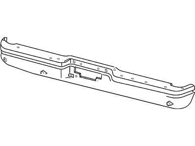 Ford 2C3Z-17906-CA Bumper Assembly - Rear