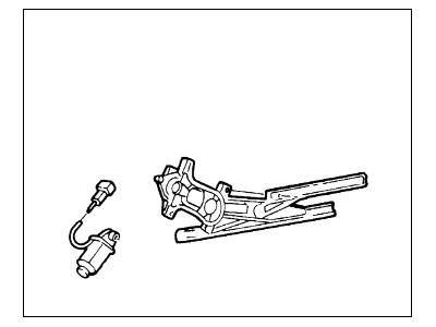 Ford 5C3Z-7827001-AA Regulator Assembly - Window