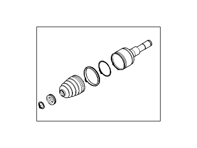 Ford YL8Z-4K326-EA Inner CV Joint