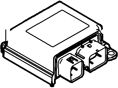 Ford 8C3Z-14B321-A Sensor Assembly - Air Bag