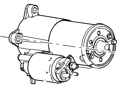 Ford 5L3Z-11002-A Starter Motor Assembly