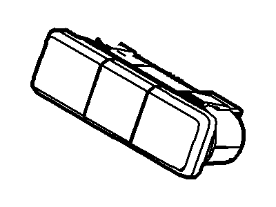 Ford BL7Z-13D730-BA Hazard Switch