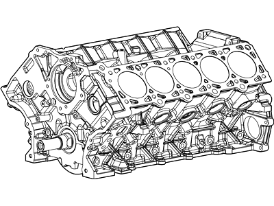 Ford 2C3Z-6009-BA Short Block