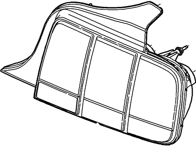 Ford 6R3Z-13404-AB Tail Lamp Assembly
