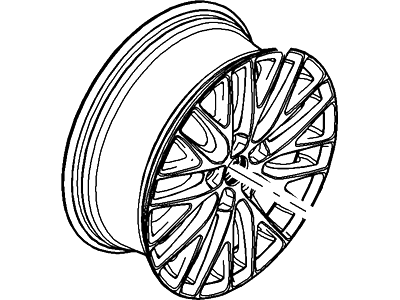 Ford CV6Z-1007-A Wheel, Alloy