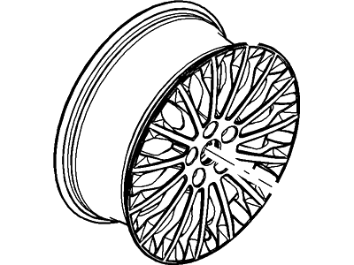 Ford CV6Z-1007-C Wheel, Alloy