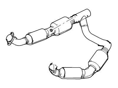 Ford 5C2Z-5F250-EA Catalytic Converter