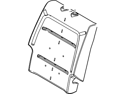 Ford 8A8Z-7466800-B Seat Back Pad
