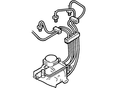 Ford E8TZ-9A555-B Pipe Assembly - Fuel Injection