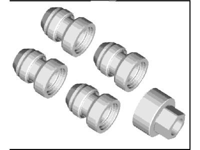 Ford HK2Z-1A043-A NUT - WHEEL