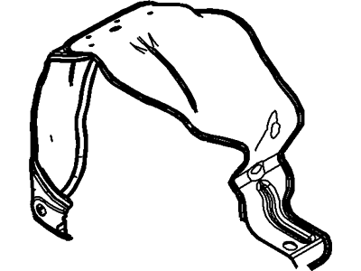 Ford AL3Z-5G221-A Converter Shield