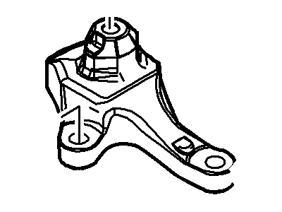 Ford 3M5Z-7M125-A Upper Bracket