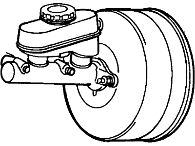 Ford F4AZ2005B Brake Booster