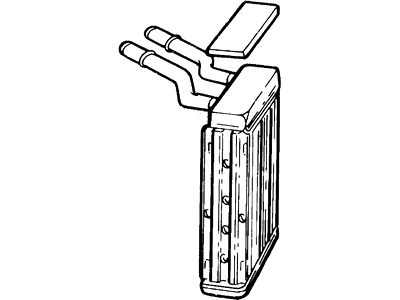 Ford H2MZ-18476-H Heater Core