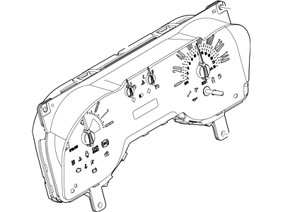 Ford 6R3Z-10849-AA Instrument Cluster