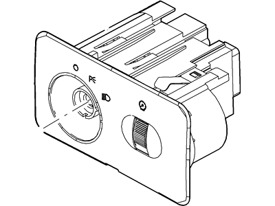 Ford 1C3Z-11654-AAB Headlamp Switch