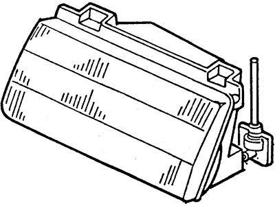 Ford E83Z13007A Lens & Housing