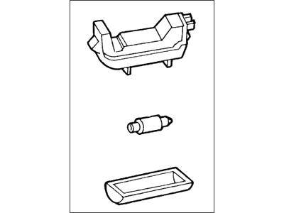 Ford YS2Z-13A756-AA Compartment Lamp