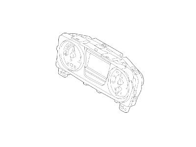 Ford EG1Z-10849-LA Instrument Cluster