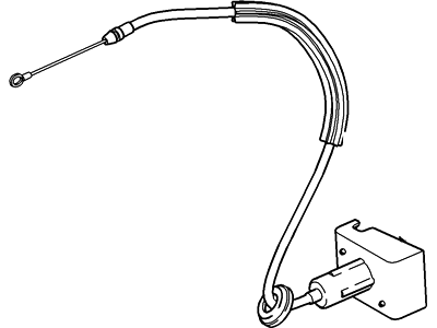 Ford 2T1Z-61264A00-A Release Cable