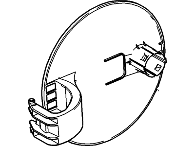 Ford 2T1Z-61405A26-AA Fuel Door