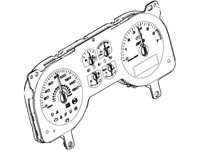 Ford 7R3Z-10849-BA Instrument Cluster