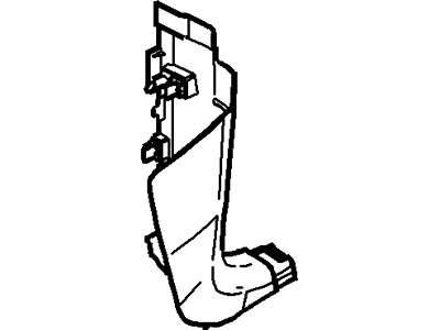 Ford 5F9Z-7402344-AAA Cowl Kick Panel