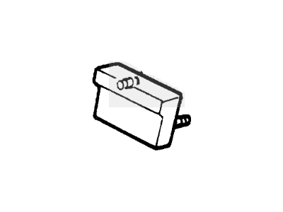 Ford F2UZ-17C882-A Bumper Stud Plate