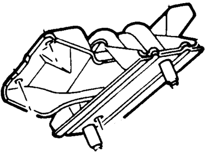 Ford 4C3Z-6038-A Engine Support Insulator Assembly