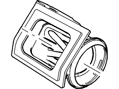 Ford BV6Z-18A484-A Blower Case