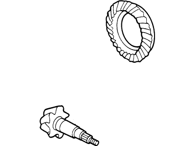 Ford F75Z-4209-AD Gear And Pinion Assembly