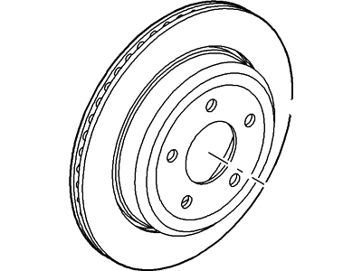 Ford 3W7Z-1V125-AA Rotor Assembly