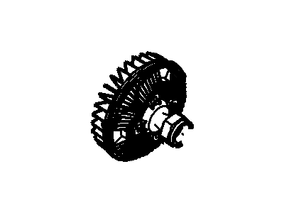 Ford 5C3Z-8A616-BA Clutch Assembly - Fan